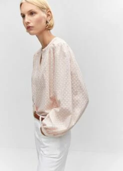 Blouse Coton Plumetis -New Trendy Shop 57013817 81 D1