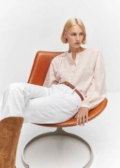 Blouse Coton Plumetis -New Trendy Shop 57013817 81 D2