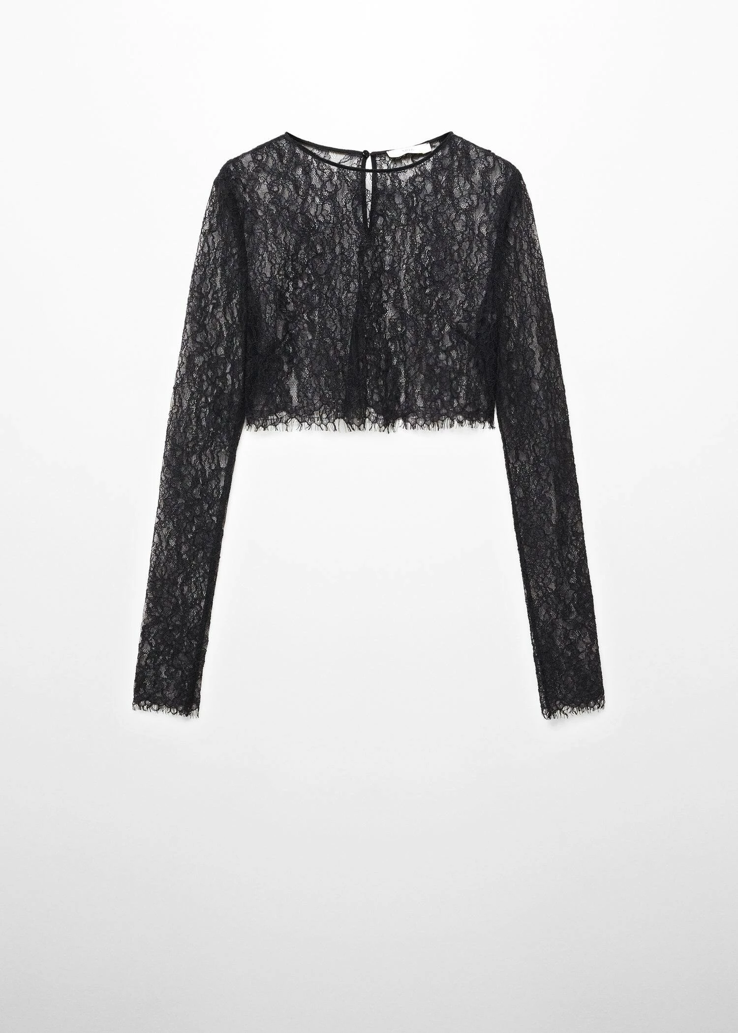 Blouse Crop Dentelle 7 Blouse Crop Dentelle – Image 7