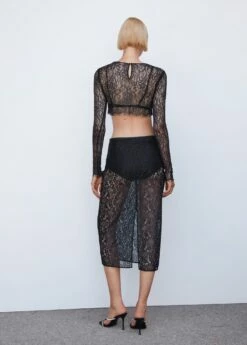 Blouse Crop Dentelle 9 Blouse Crop Dentelle -New Trendy Shop 57013824 99 R