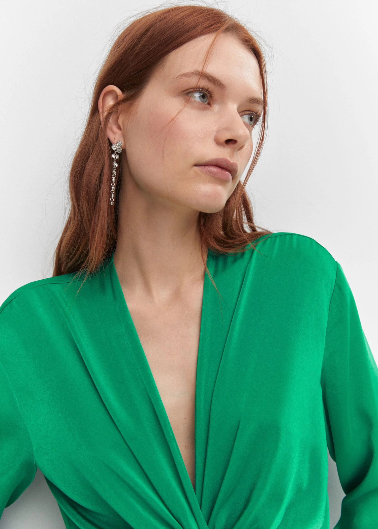 Robe Satinée Nœud 4 Robe Satinée Nœud – Image 4