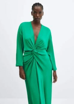 Robe Satinée Nœud 16 Robe Satinée Nœud -New Trendy Shop 57014435 44 D5