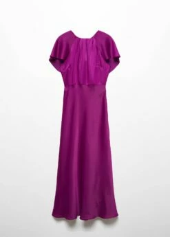 Robe Satinée à Détails Sur Le Dos -New Trendy Shop 57014436 65 B