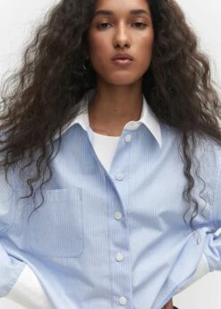 Chemise Crop Rayures 11 Chemise Crop Rayures -New Trendy Shop 57014776 50 D1