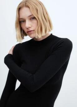 Robe Maille Ouverture Latérale -New Trendy Shop 57015796 99 D1