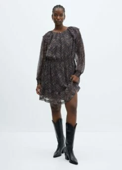 Robe Gaze Imprimée 13 Robe Gaze Imprimée -New Trendy Shop 57015983 97 D3