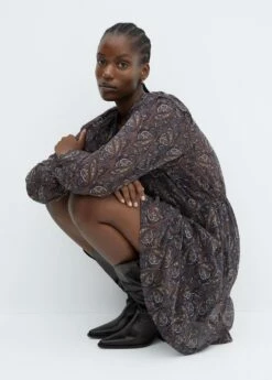 Robe Gaze Imprimée 14 Robe Gaze Imprimée -New Trendy Shop 57015983 97 D4