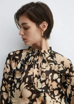 Blouse Fluide à Fleurs -New Trendy Shop 57015990 08 D1