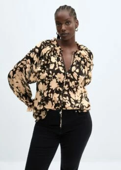 Blouse Fluide à Fleurs -New Trendy Shop 57015990 08 D5