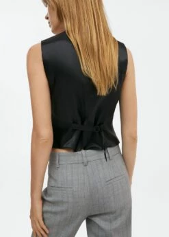 Gilet De Costume à Fines Rayures 9 Gilet De Costume à Fines Rayures -New Trendy Shop 57016027 91 R