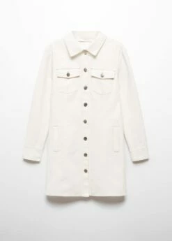 Robe En Jean Boutons -New Trendy Shop 57017123 02 B