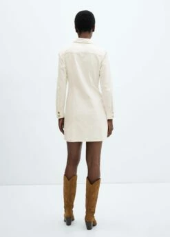 Robe En Jean Boutons -New Trendy Shop 57017123 02 R