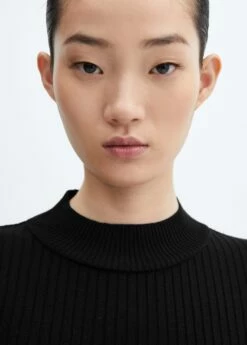 Robe Maille Côtelée Ouvertures 12 Robe Maille Côtelée Ouvertures -New Trendy Shop 57017755 99 D1