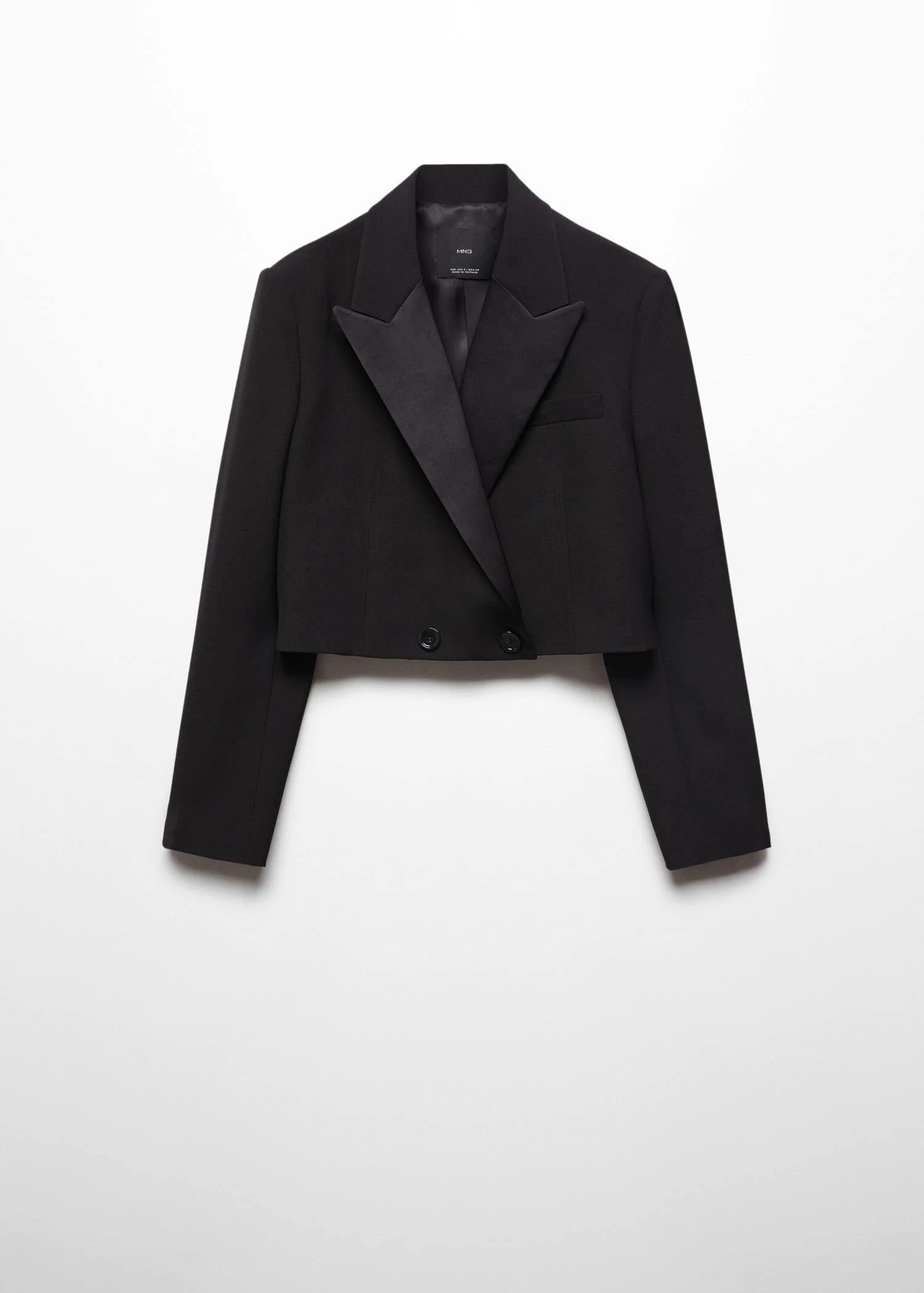 Veste Crop Boutons 8 Veste Crop Boutons – Image 8