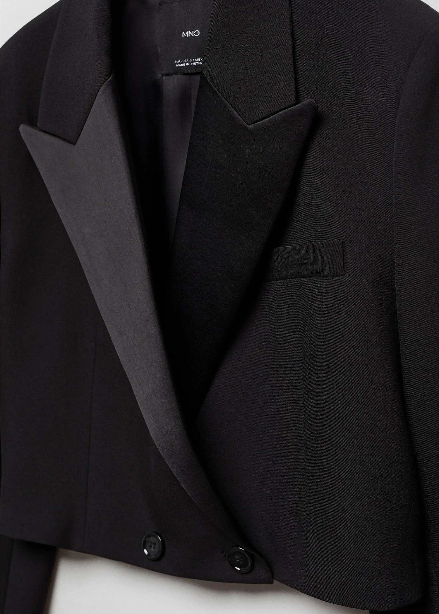 Veste Crop Boutons 7 Veste Crop Boutons – Image 7