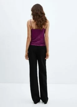 Top Bretelles à Sequins -New Trendy Shop 57019101 65 R