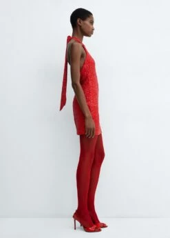 Robe Sequins à Emmanchures Américaines 19 Robe Sequins à Emmanchures Américaines -New Trendy Shop 57019112 70 D2