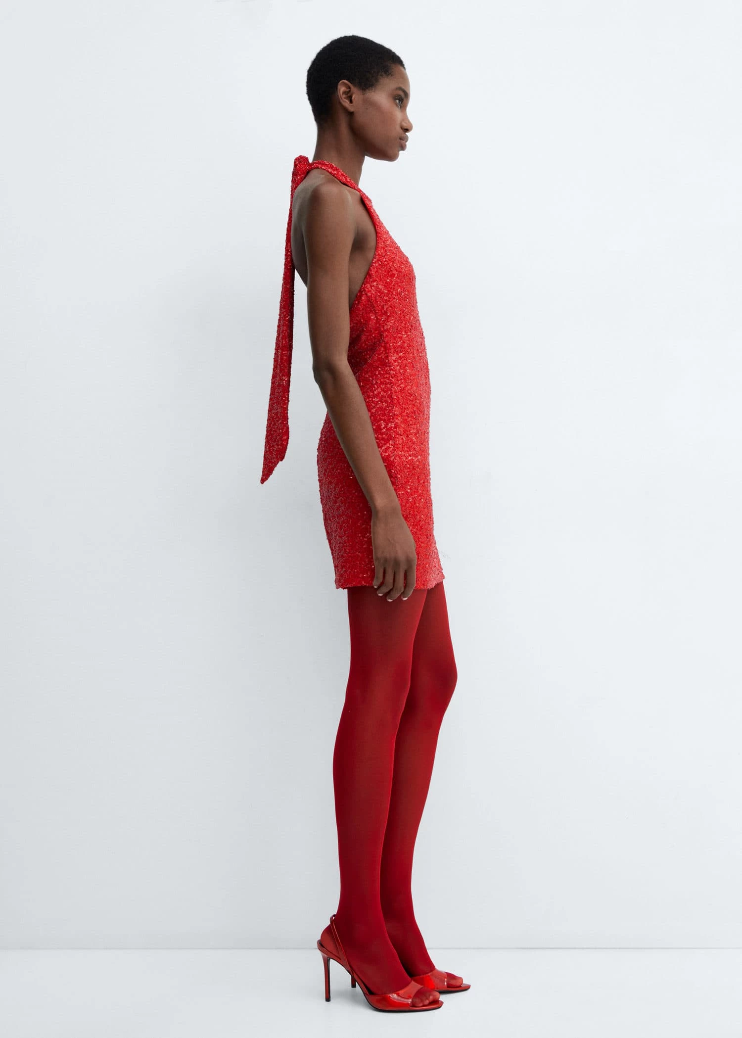 Robe Sequins à Emmanchures Américaines 5 Robe Sequins à Emmanchures Américaines – Image 5