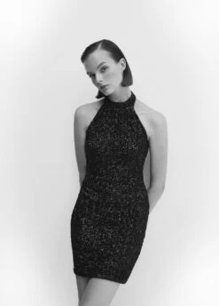 Robe Sequins à Emmanchures Américaines 27 Robe Sequins à Emmanchures Américaines -New Trendy Shop 57019112 99 D2