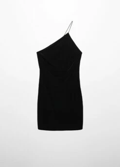 Robe Asymétrique Velours -New Trendy Shop 57019114 99 B