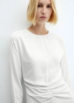 Robe à Détail Froncé -New Trendy Shop 57019127 05 D1