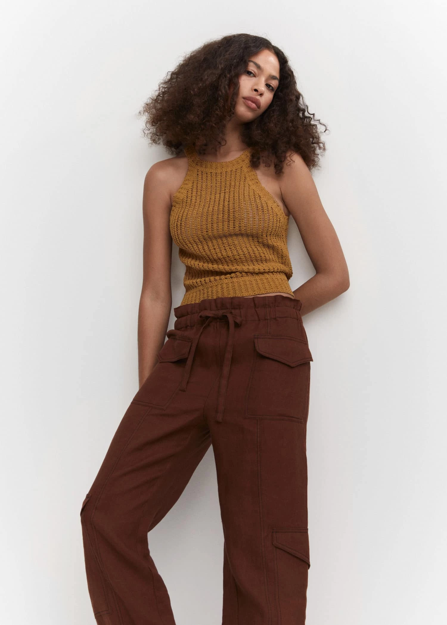 Top Maille Emmanchures Américaines 5 Top Maille Emmanchures Américaines – Image 5