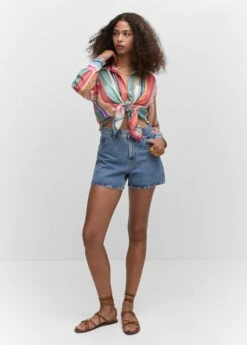 Chemise Rayée Multicolore -New Trendy Shop 57021175 85 99999999 01