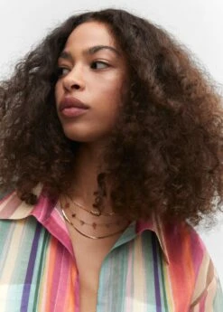 Chemise Rayée Multicolore -New Trendy Shop 57021175 85 D1