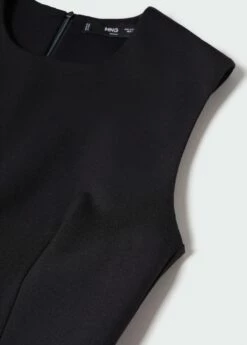 Robe Sans Manches Maille Point De Rome -New Trendy Shop 57022886 99 D8