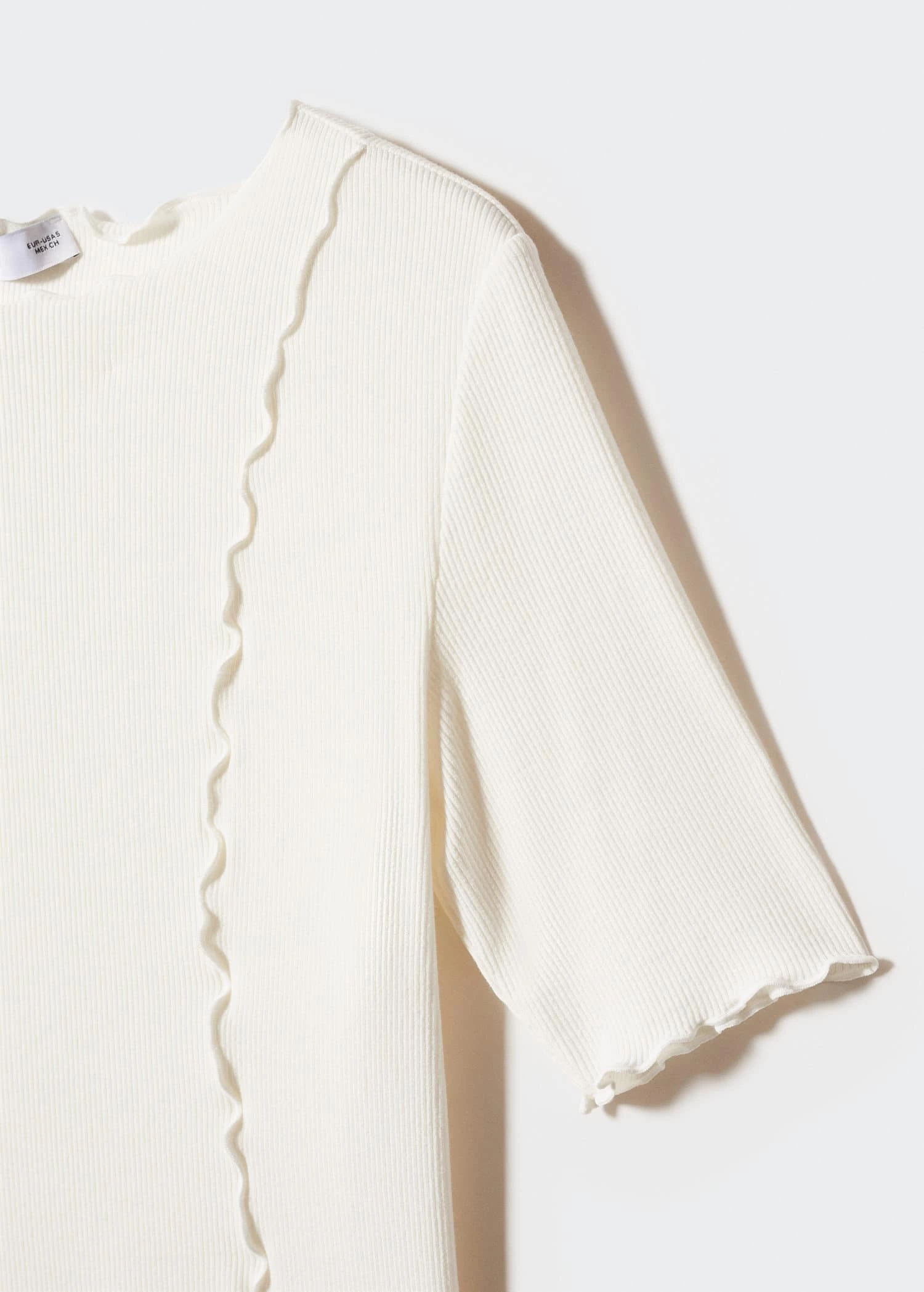 T-shirt Coutures Décoratives 5 T-shirt Coutures Décoratives – Image 5