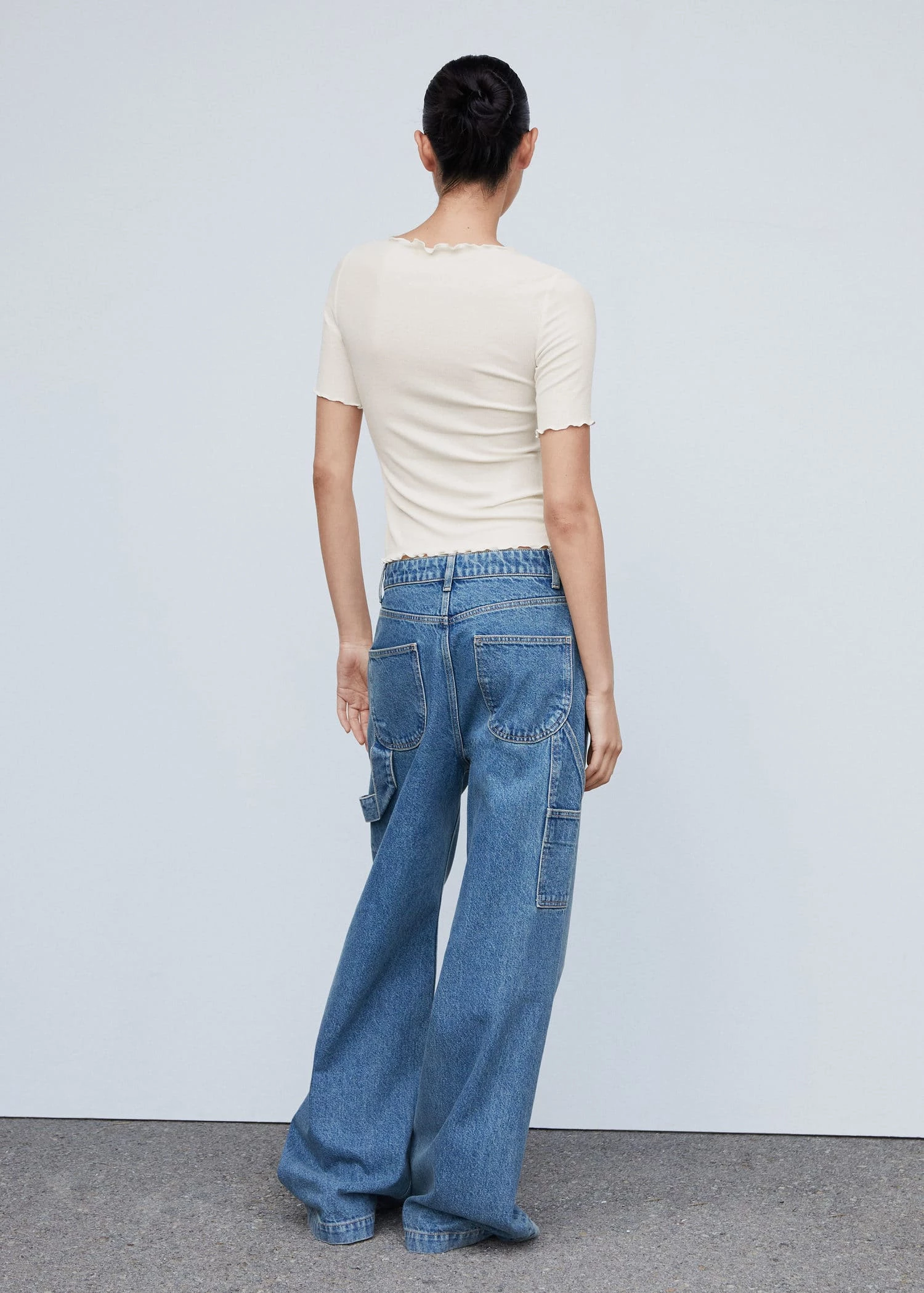 T-shirt Coutures Décoratives 3 T-shirt Coutures Décoratives – Image 3