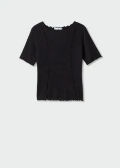 T-shirt Coutures Décoratives 25 T-shirt Coutures Décoratives -New Trendy Shop 57022891 99 B