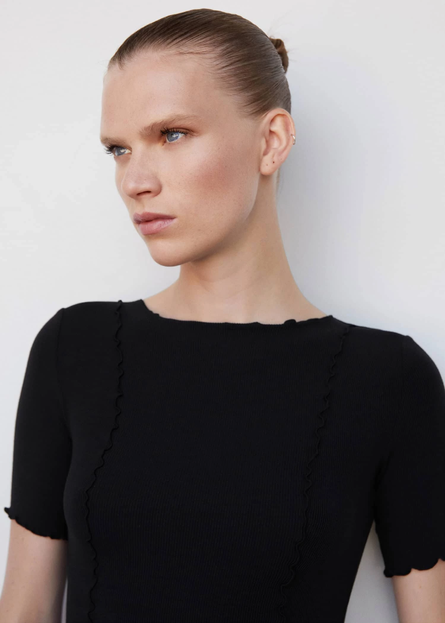 T-shirt Coutures Décoratives 10 T-shirt Coutures Décoratives – Image 10