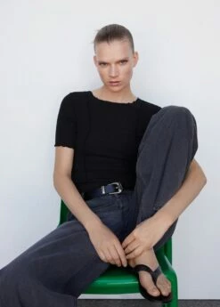 T-shirt Coutures Décoratives 23 T-shirt Coutures Décoratives -New Trendy Shop 57022891 99 D2