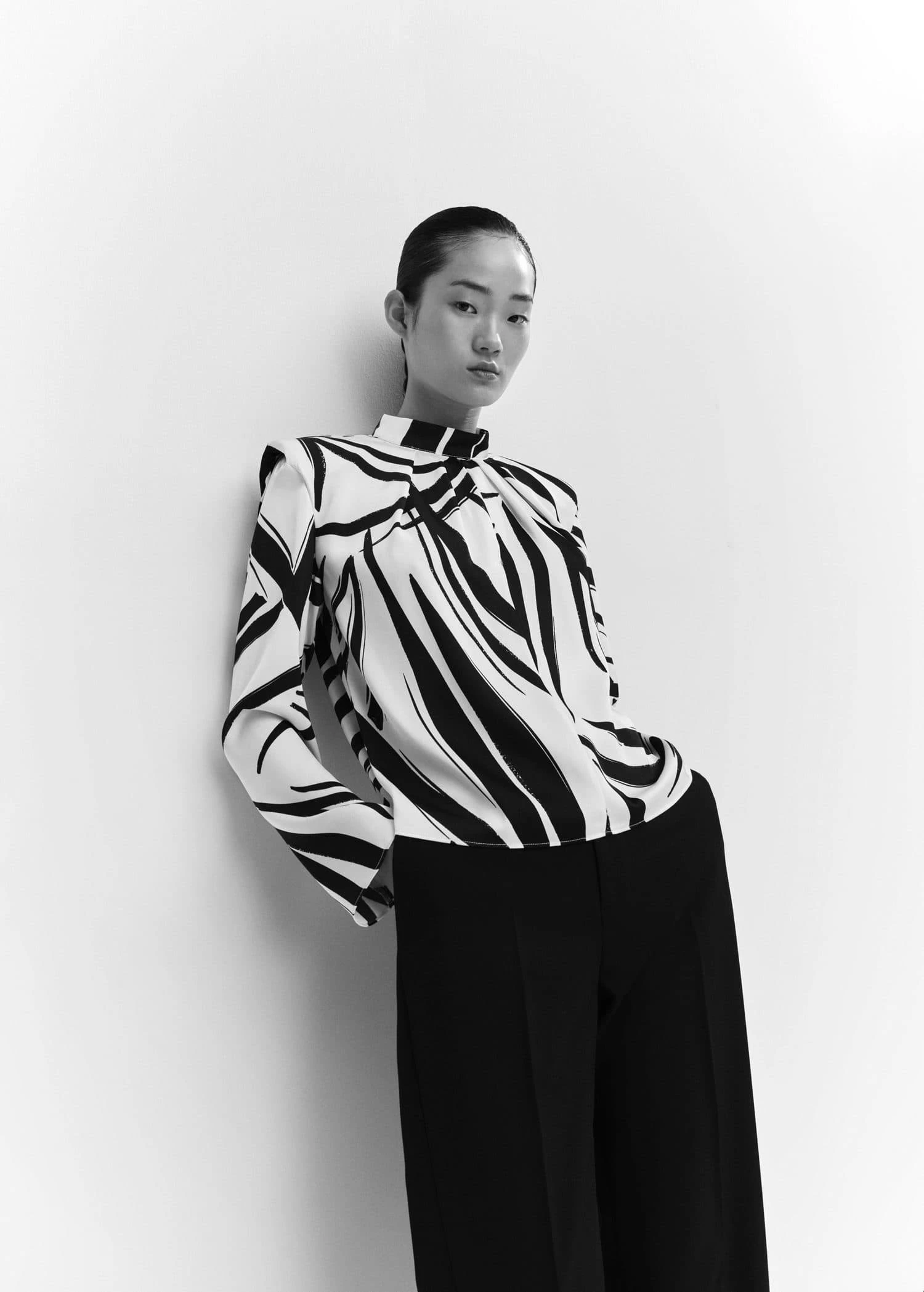 Blouse Imprimée épaulettes 5 Blouse Imprimée épaulettes – Image 5