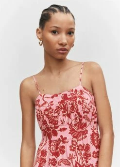 Robe Midi En Imprimé Fleuri 10 Robe Midi En Imprimé Fleuri -New Trendy Shop 57024011 85 D1