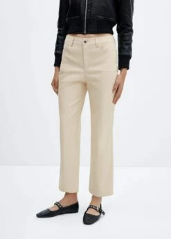 Pantalon Droit Similicuir 29 Pantalon Droit Similicuir -New Trendy Shop 57024408 05