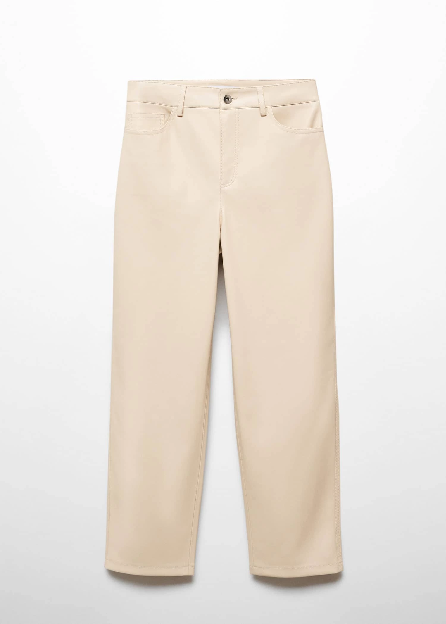 Pantalon Droit Similicuir 18 Pantalon Droit Similicuir – Image 18