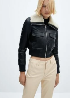 Pantalon Droit Similicuir 32 Pantalon Droit Similicuir -New Trendy Shop 57024408 05 D1