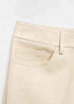 Pantalon Droit Similicuir 34 Pantalon Droit Similicuir -New Trendy Shop 57024408 05 D8