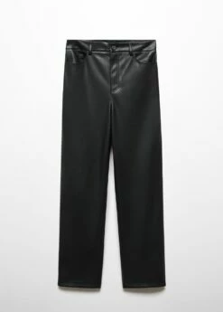 Pantalon Droit Similicuir 28 Pantalon Droit Similicuir -New Trendy Shop 57024408 99 B