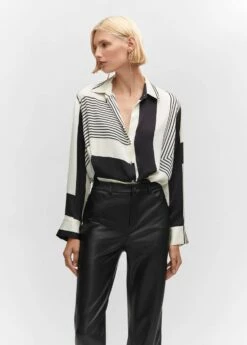 Pantalon Droit Similicuir 21 Pantalon Droit Similicuir -New Trendy Shop 57024408 99 D1