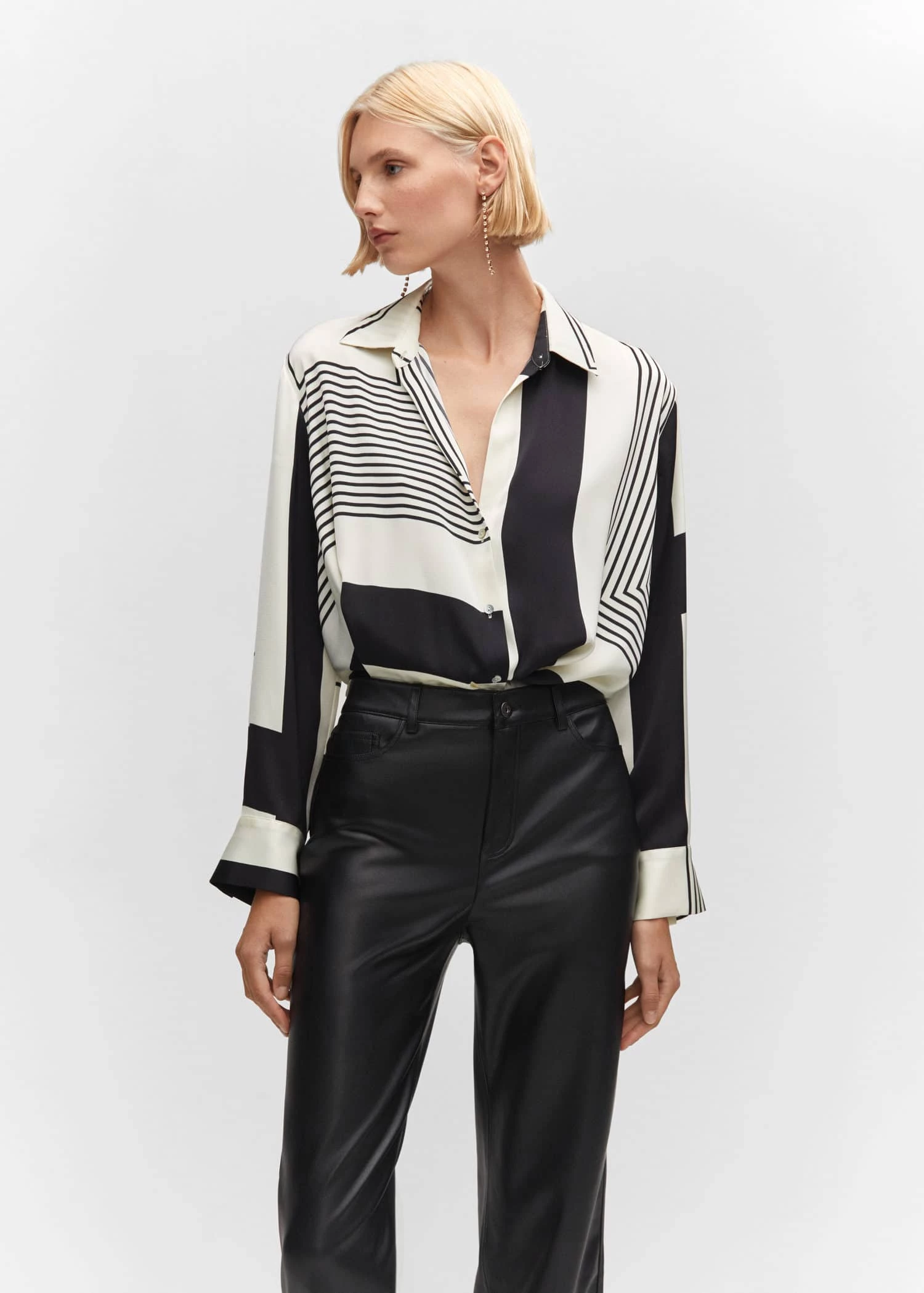 Pantalon Droit Similicuir 4 Pantalon Droit Similicuir – Image 4