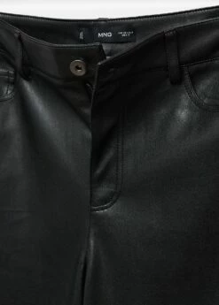 Pantalon Droit Similicuir 27 Pantalon Droit Similicuir -New Trendy Shop 57024408 99 D8