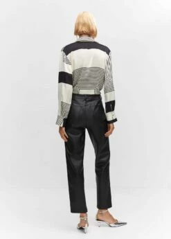 Pantalon Droit Similicuir 20 Pantalon Droit Similicuir -New Trendy Shop 57024408 99 R