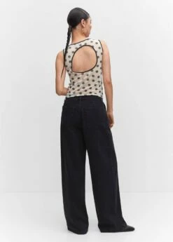 Top Imprimé Ouverture Au Dos -New Trendy Shop 57024434 02 R