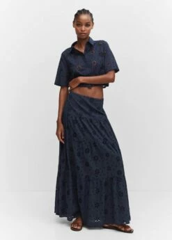 Chemise Brodée Crop -New Trendy Shop 57025794 56 99999999 01