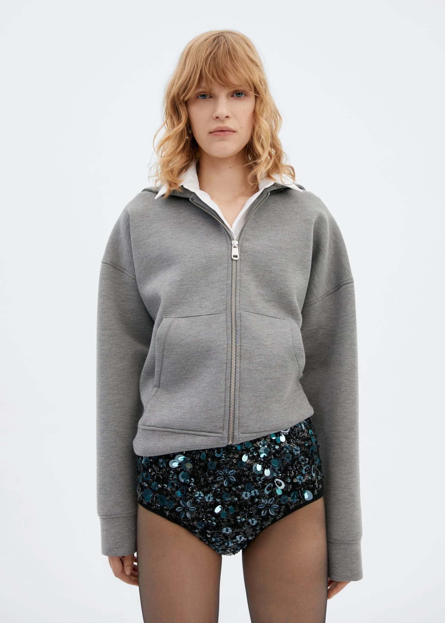 Short Brodé Perles 1 Short Brodé Perles