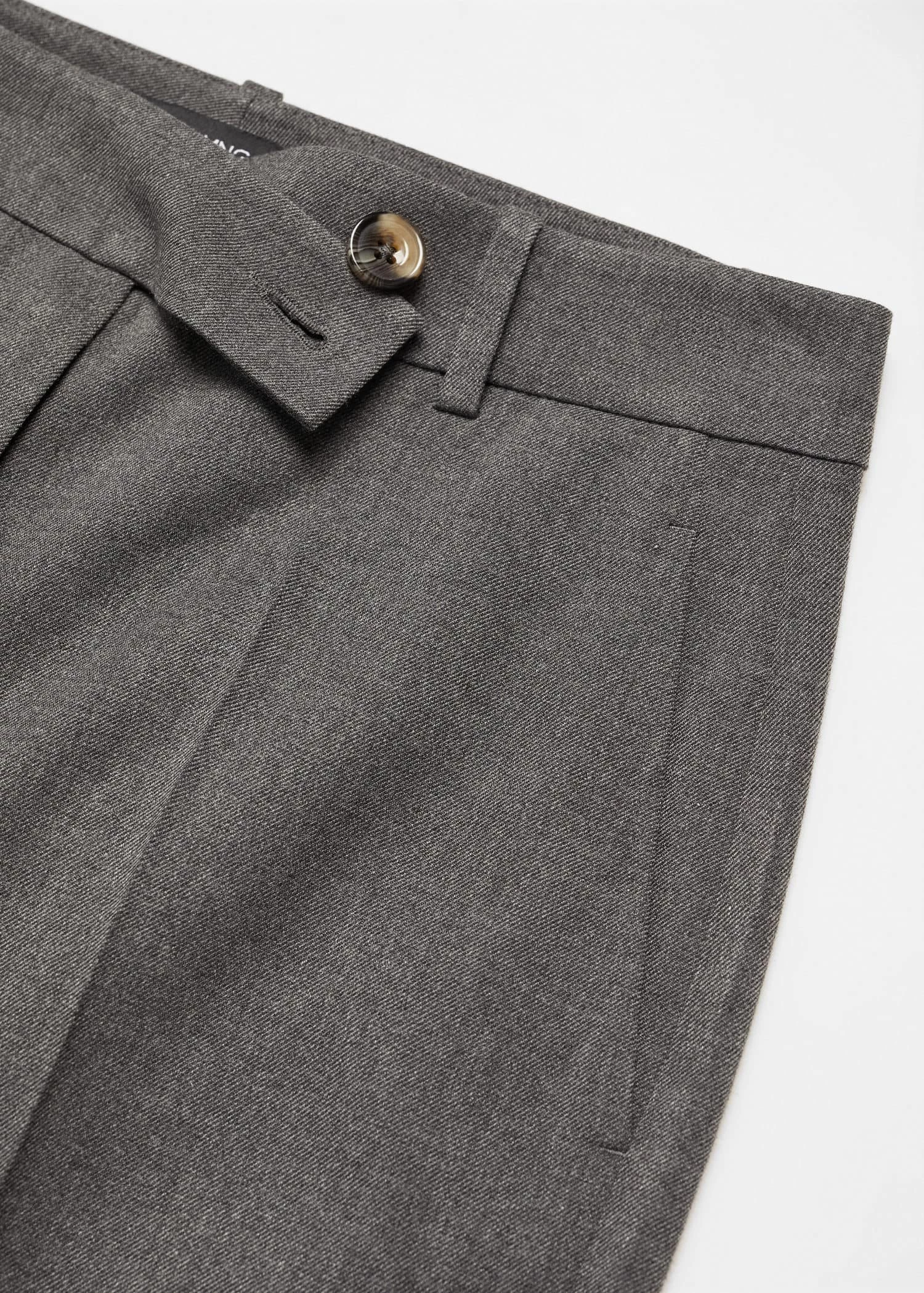 Pantalon Droit Bouton Latéral 18 Pantalon Droit Bouton Latéral – Image 18