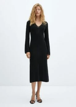 Robe Midi Maille Lurex 14 Robe Midi Maille Lurex -New Trendy Shop 57027717 99 99999999 01